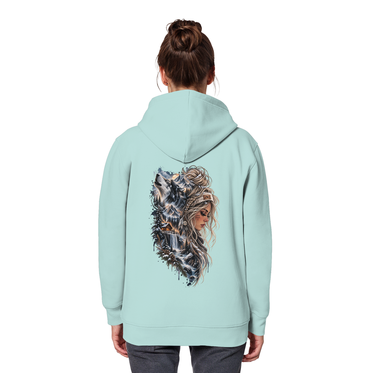 Ice Woman - Organic Basic Hoodie