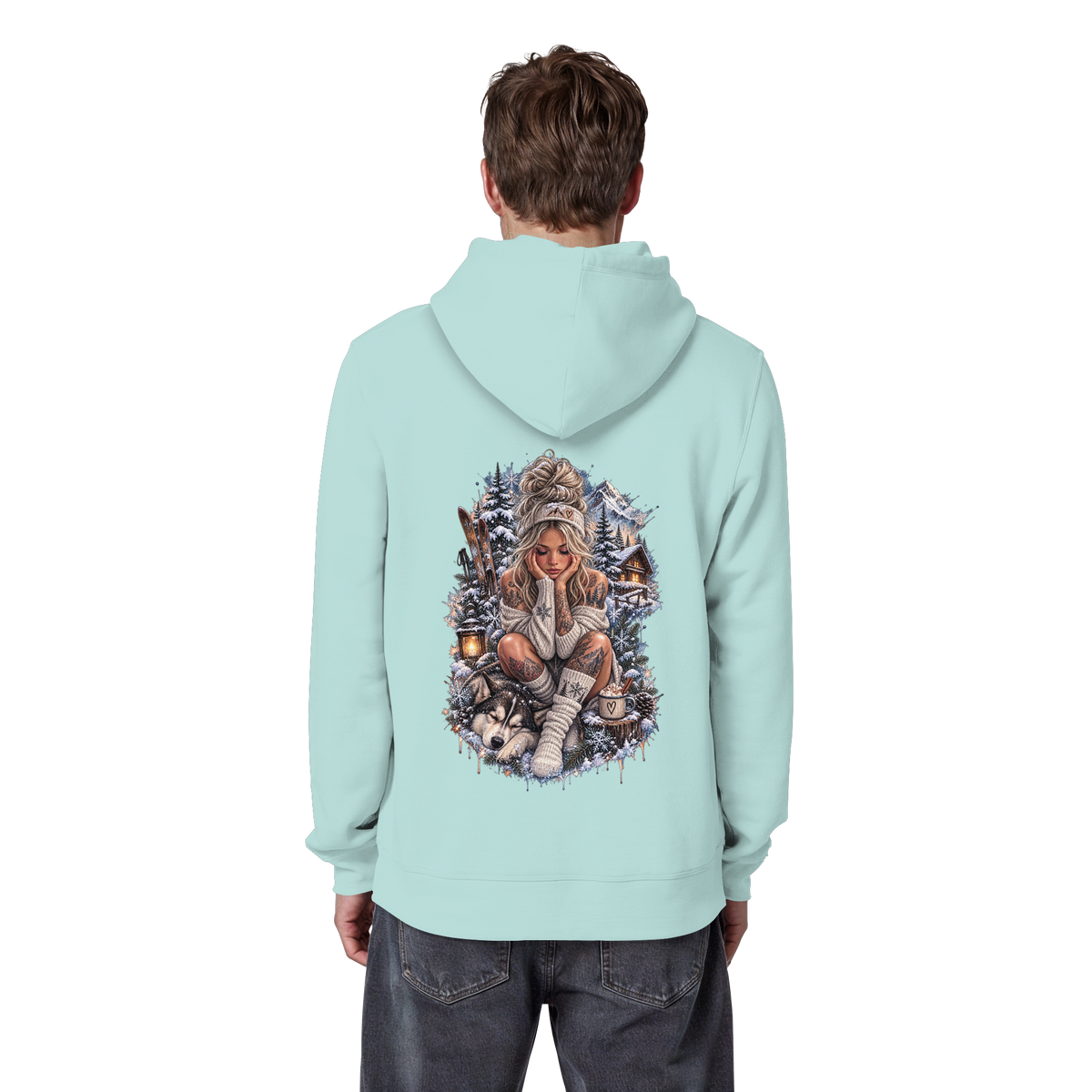 Ice Woman 2 - Organic Basic Hoodie