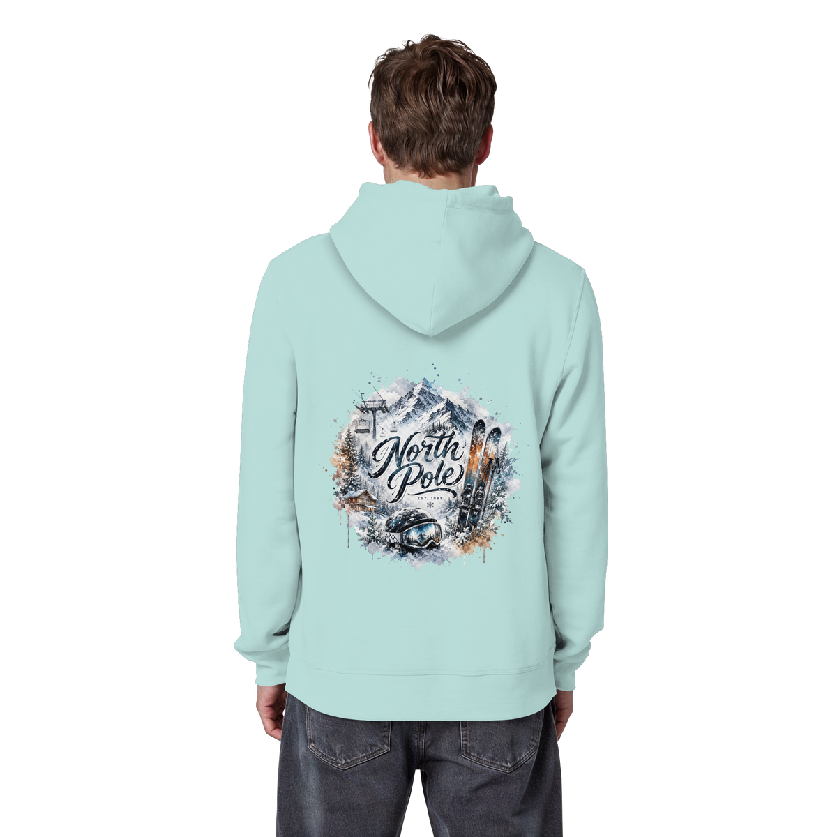 North Pole - Organic Basic Hoodie