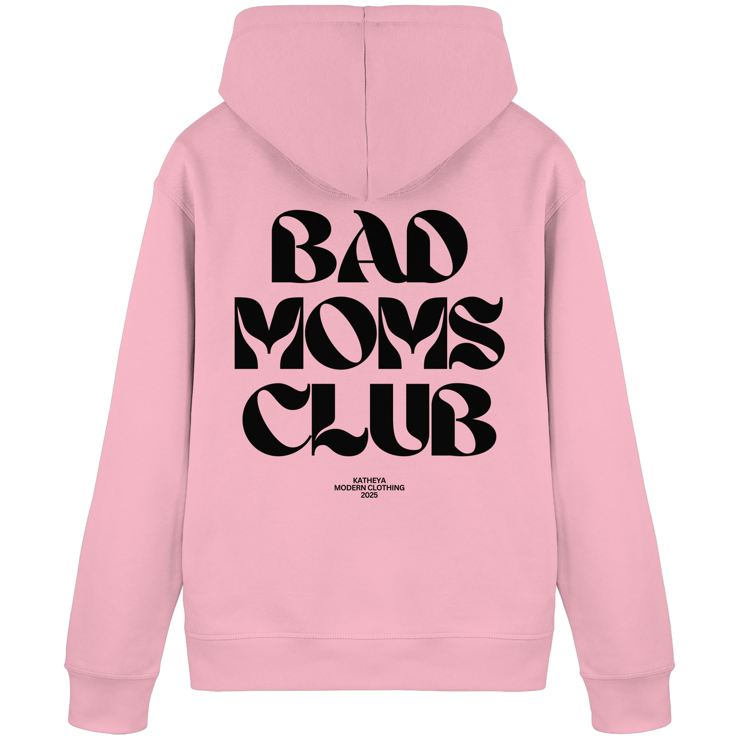 Bad Moms Club Schwarz - Organic Basic Hoodie