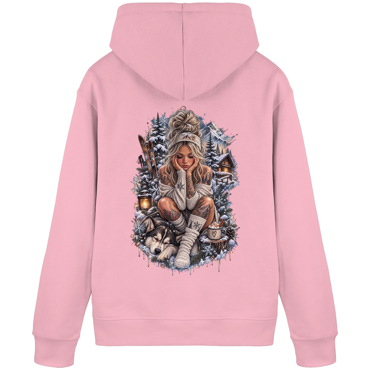 Ice Woman 2 - Organic Basic Hoodie