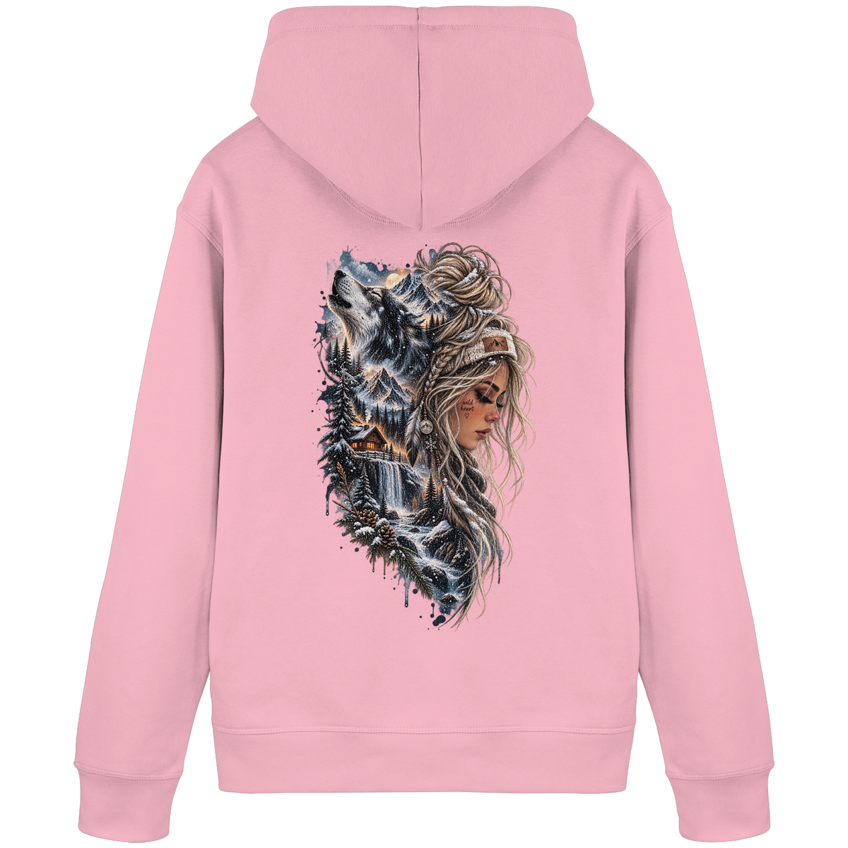 Ice Woman - Organic Basic Hoodie