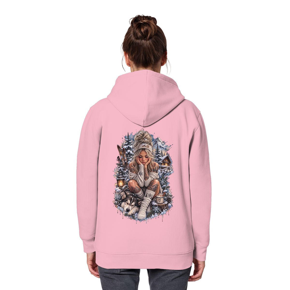 Ice Woman 2 - Organic Basic Hoodie