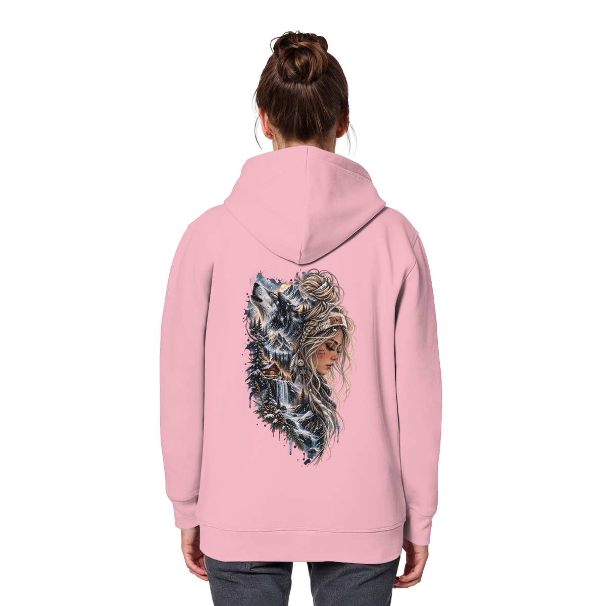 Ice Woman - Organic Basic Hoodie