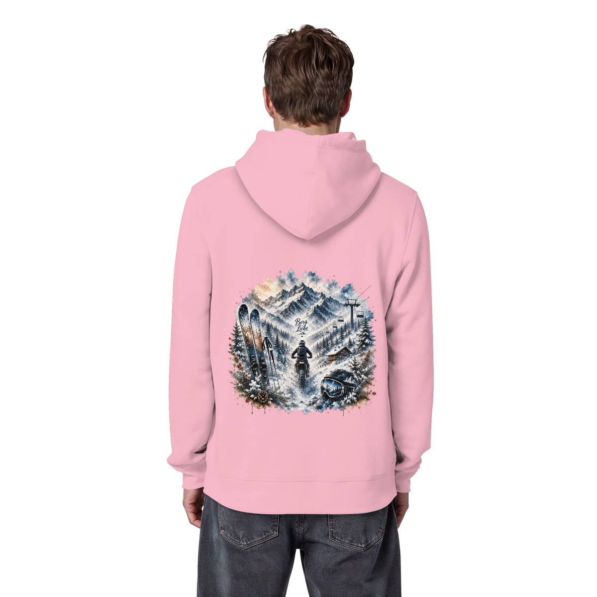Berg Liebe Mx - Organic Basic Hoodie