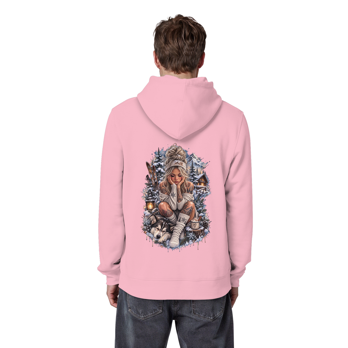 Ice Woman 2 - Organic Basic Hoodie