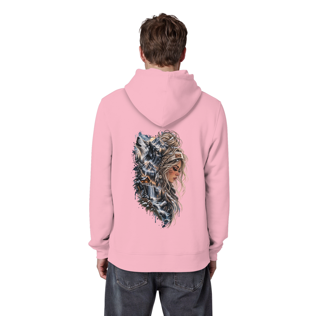 Ice Woman - Organic Basic Hoodie