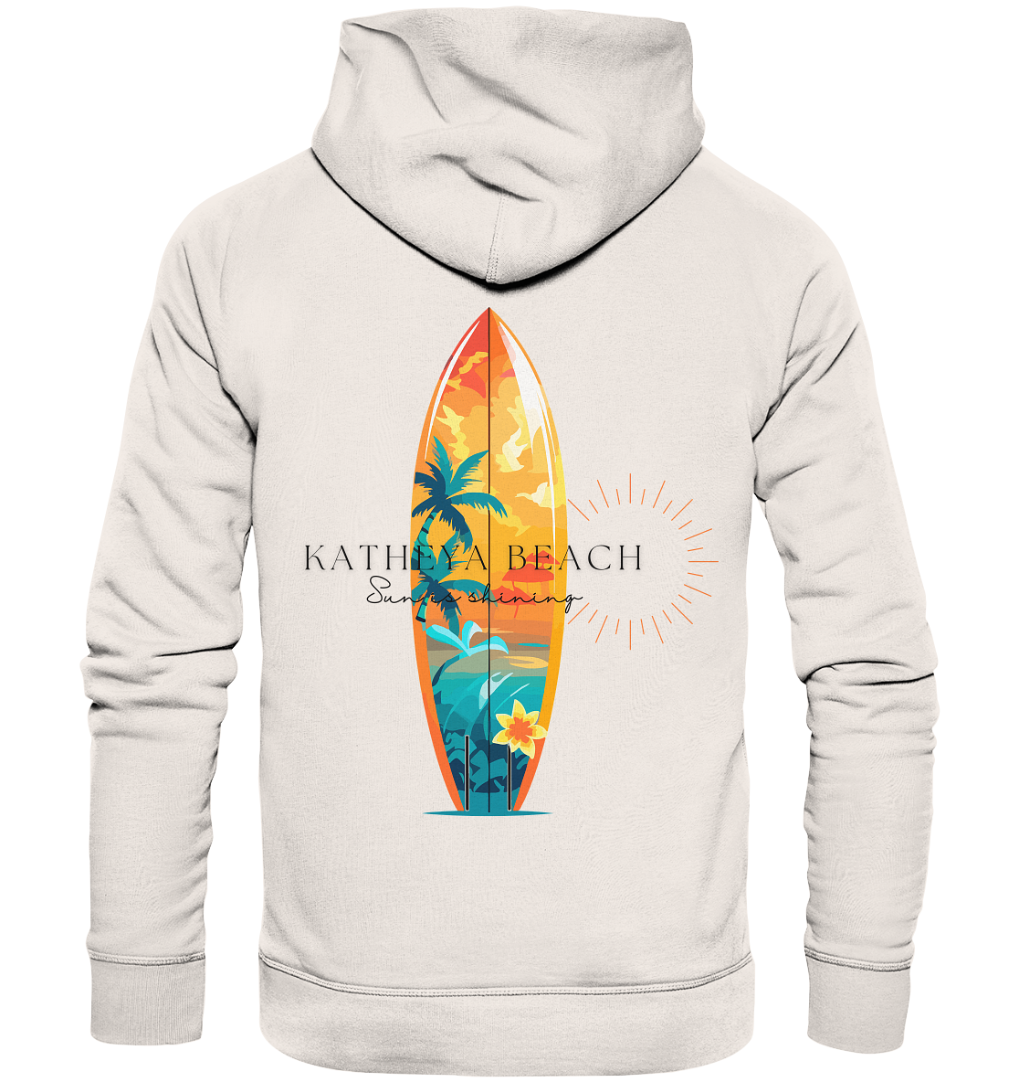 KATHEYA BEACH - Organic Basic Hoodie