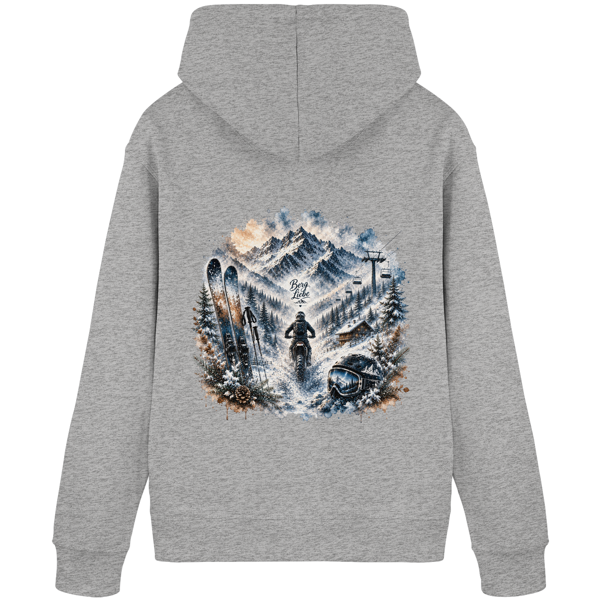 Berg Liebe Mx - Organic Basic Hoodie