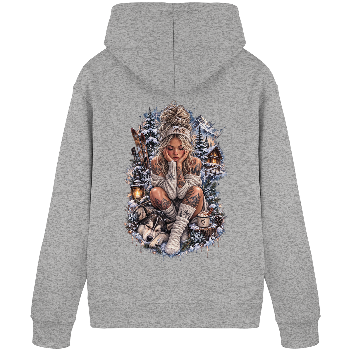 Ice Woman 2 - Organic Basic Hoodie