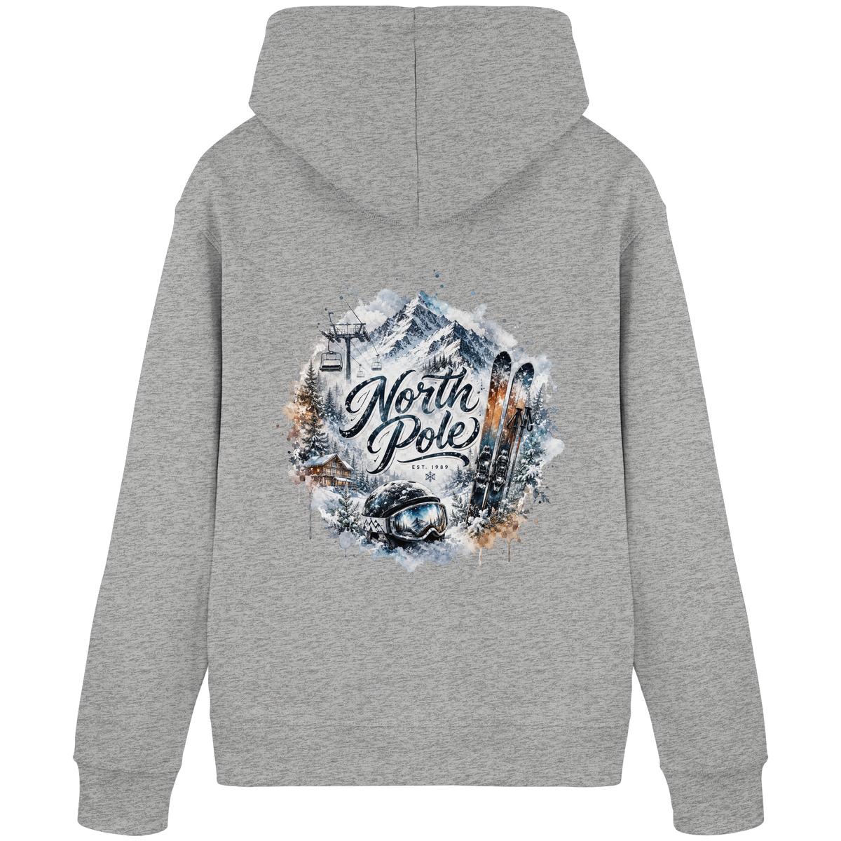 North Pole - Organic Basic Hoodie
