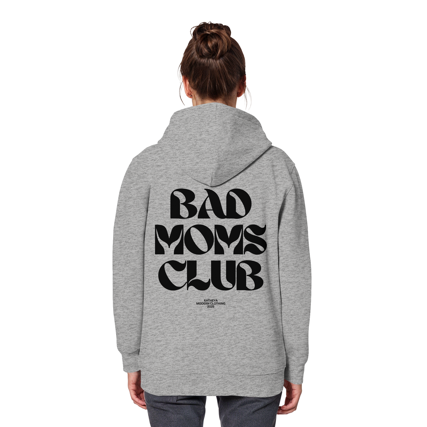 Bad Moms Club Schwarz - Organic Basic Hoodie