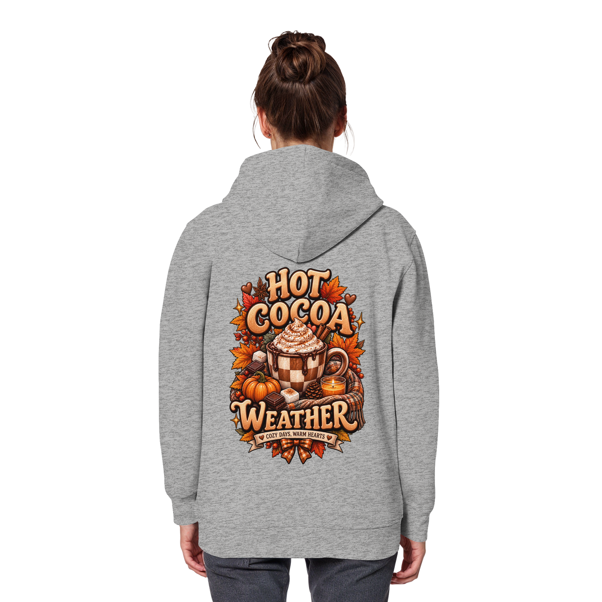 Herbst Schokolade - Organic Basic Hoodie