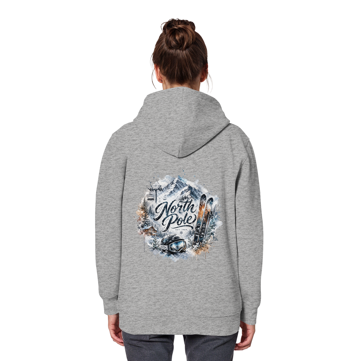 North Pole - Organic Basic Hoodie