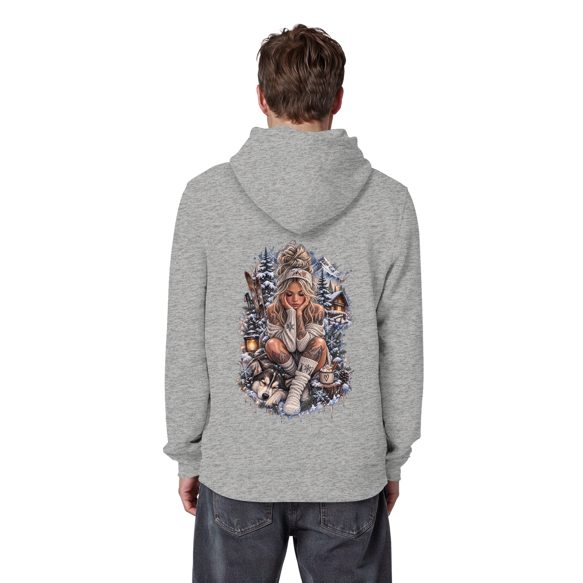 Ice Woman 2 - Organic Basic Hoodie