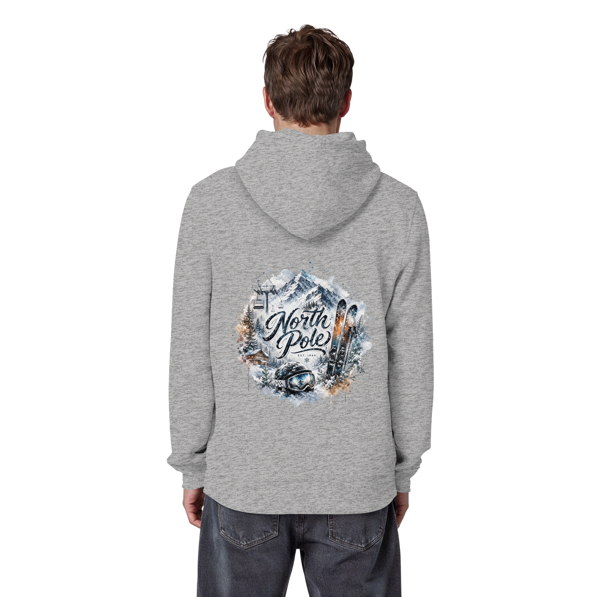 North Pole - Organic Basic Hoodie