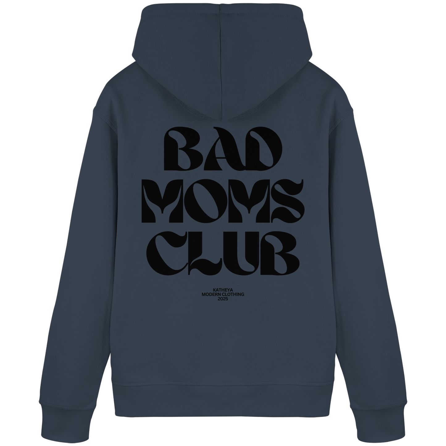 Bad Moms Club Schwarz - Organic Basic Hoodie