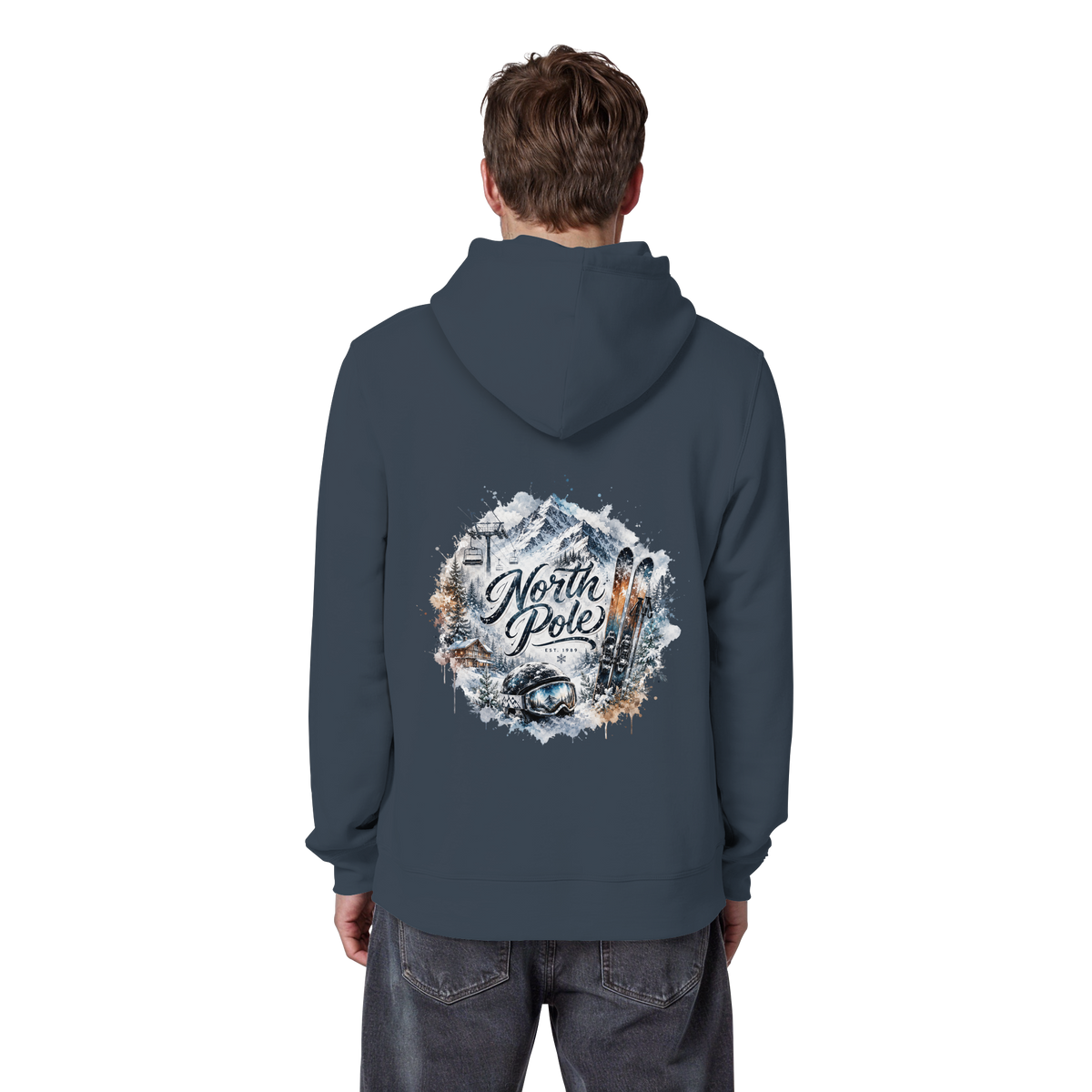 North Pole - Organic Basic Hoodie