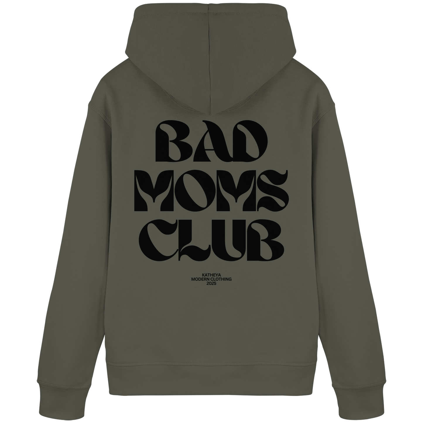 Bad Moms Club Schwarz - Organic Basic Hoodie