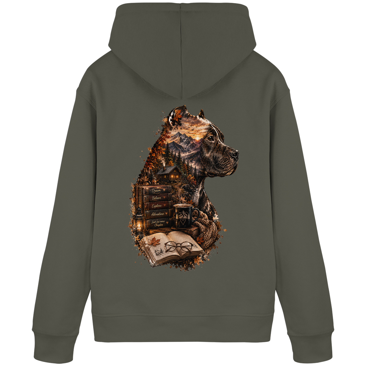 Dog Books - Organic Basic Hoodie