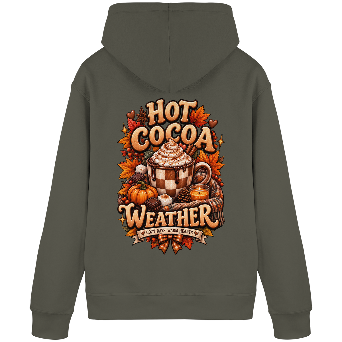 Herbst Schokolade - Organic Basic Hoodie