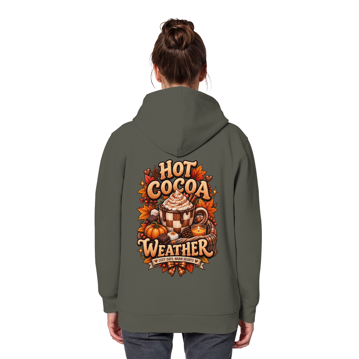 Herbst Schokolade - Organic Basic Hoodie