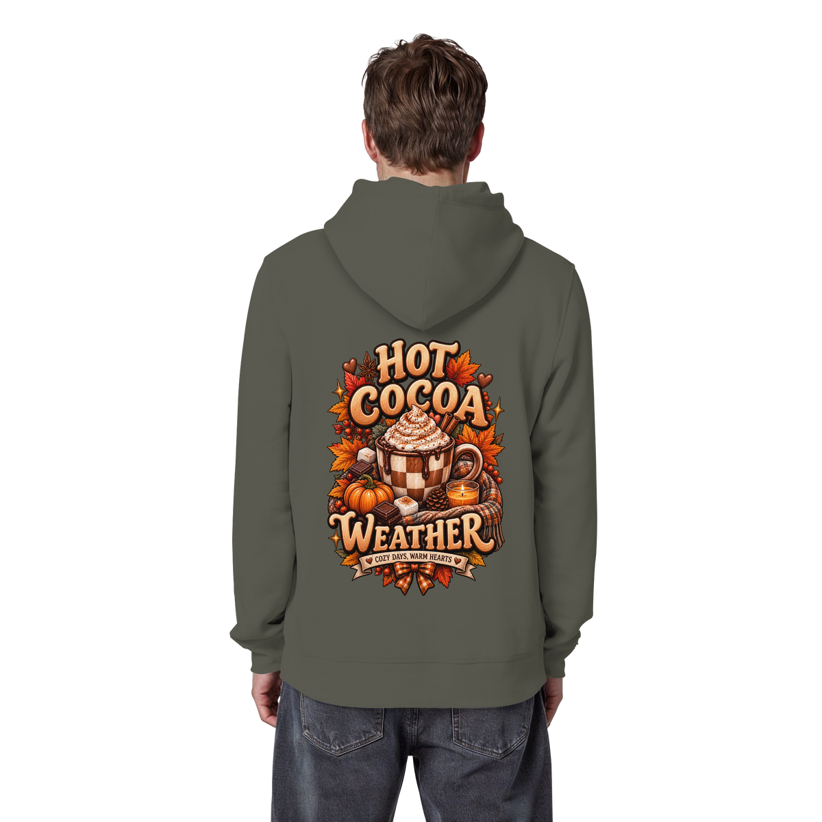 Herbst Schokolade - Organic Basic Hoodie