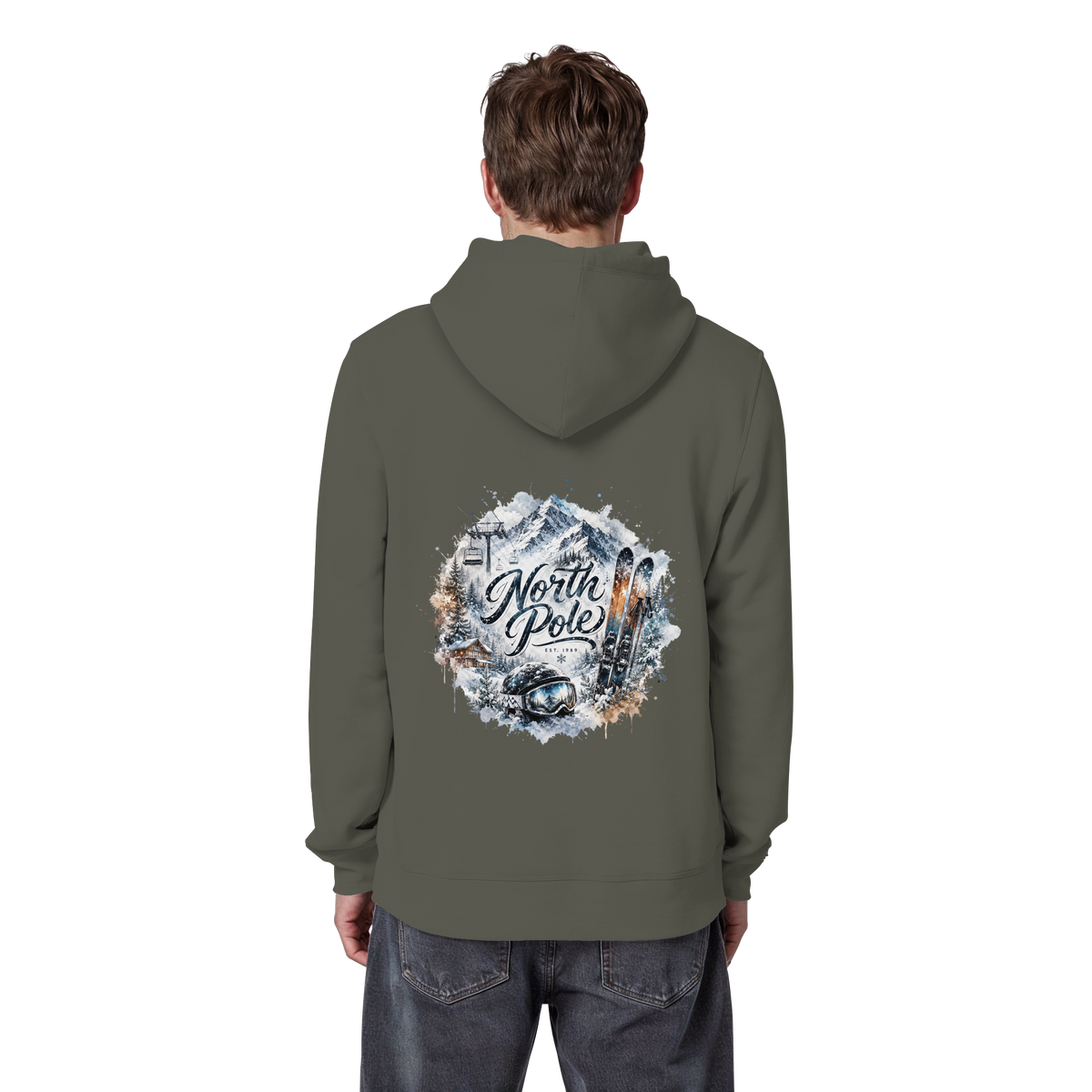 North Pole - Organic Basic Hoodie