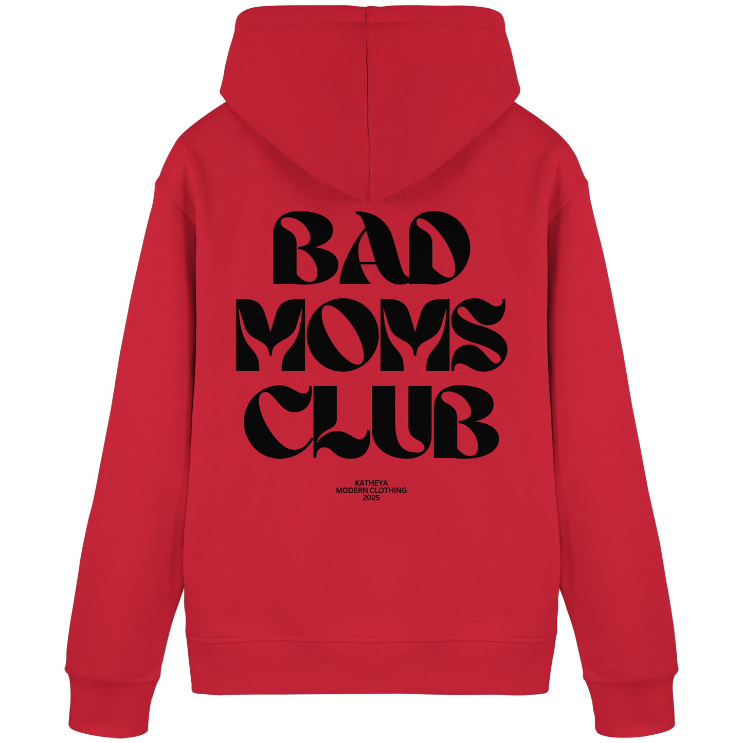 Bad Moms Club Schwarz - Organic Basic Hoodie