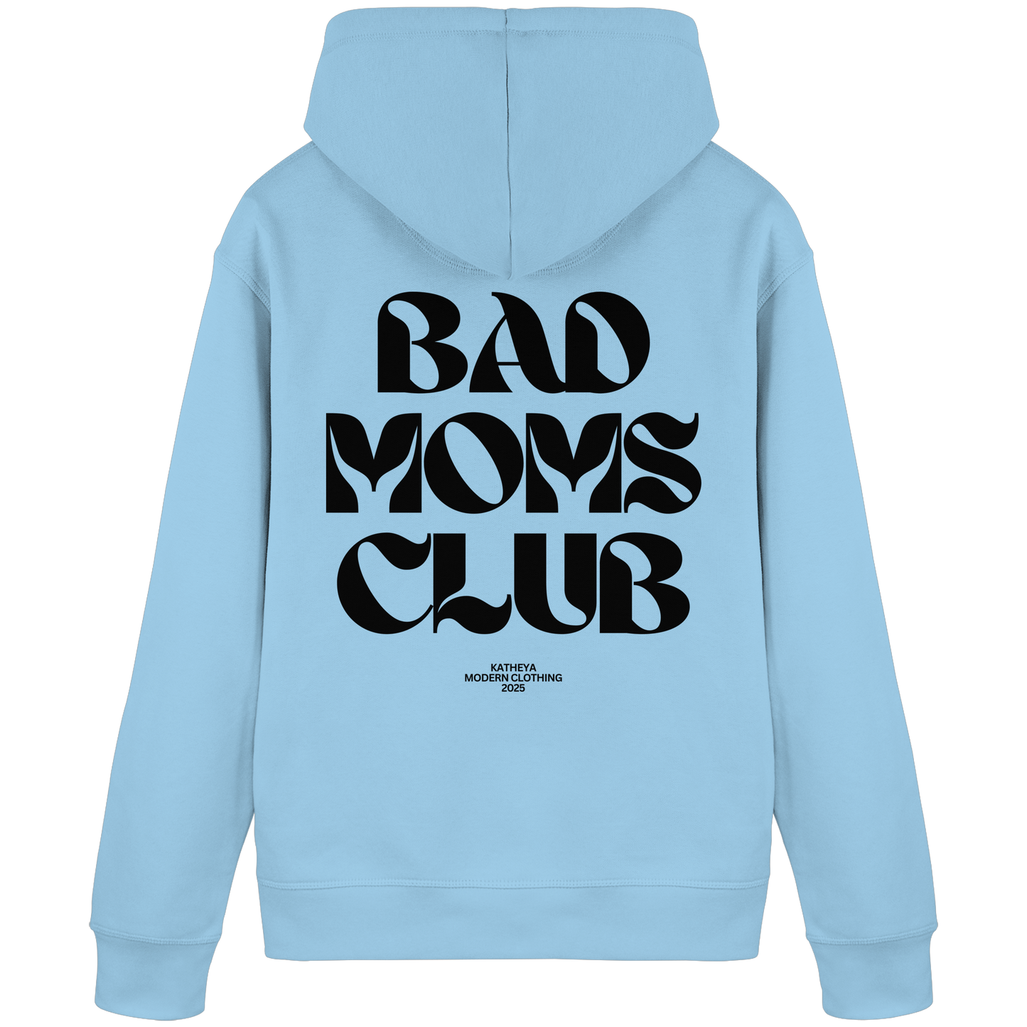 Bad Moms Club Schwarz - Organic Basic Hoodie