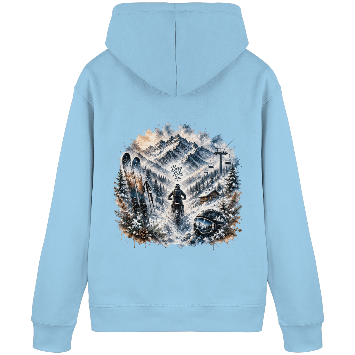 Berg Liebe Mx - Organic Basic Hoodie