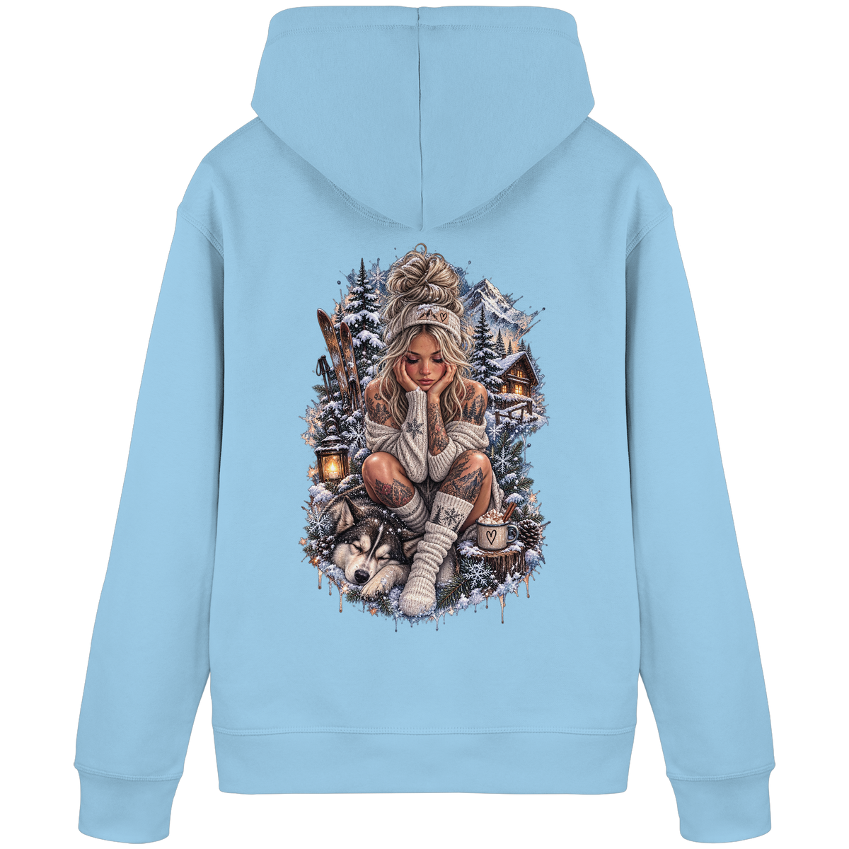 Ice Woman 2 - Organic Basic Hoodie