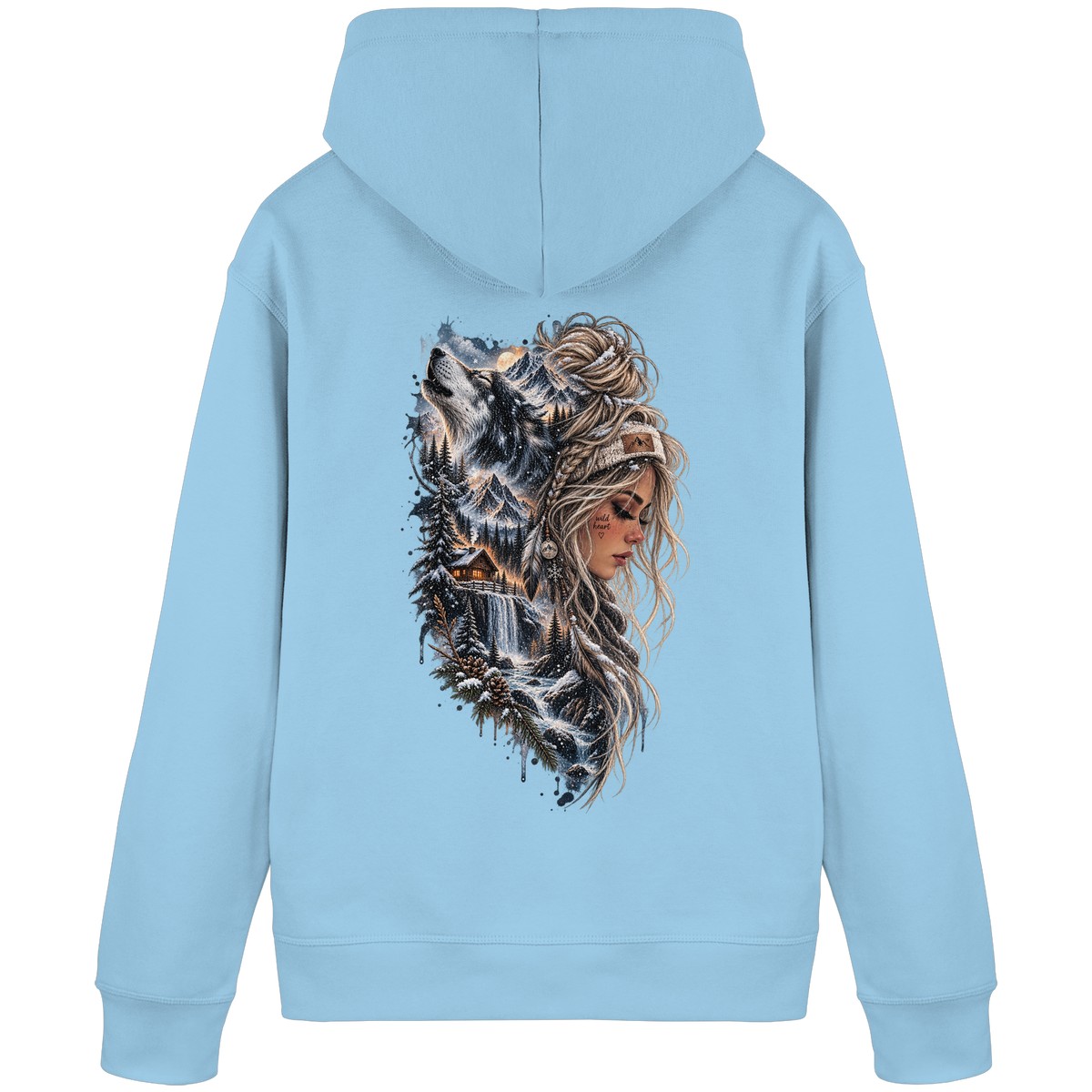 Ice Woman - Organic Basic Hoodie