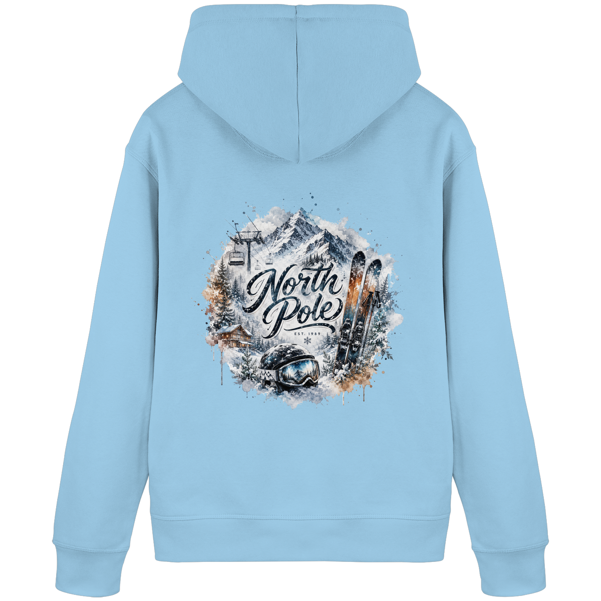 North Pole - Organic Basic Hoodie