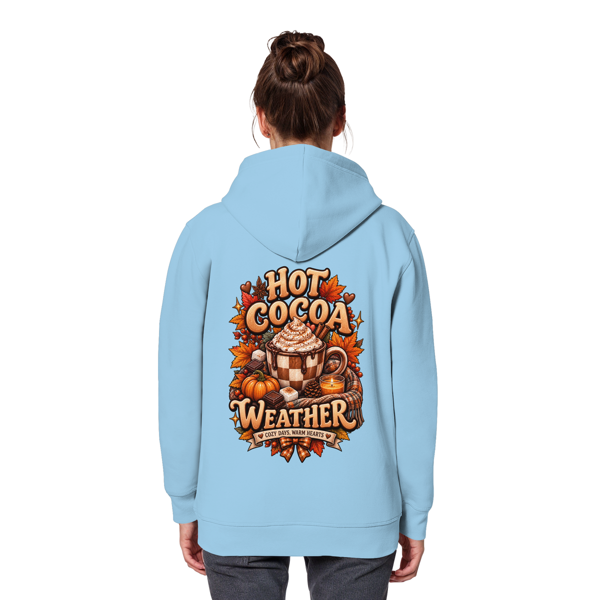 Herbst Schokolade - Organic Basic Hoodie