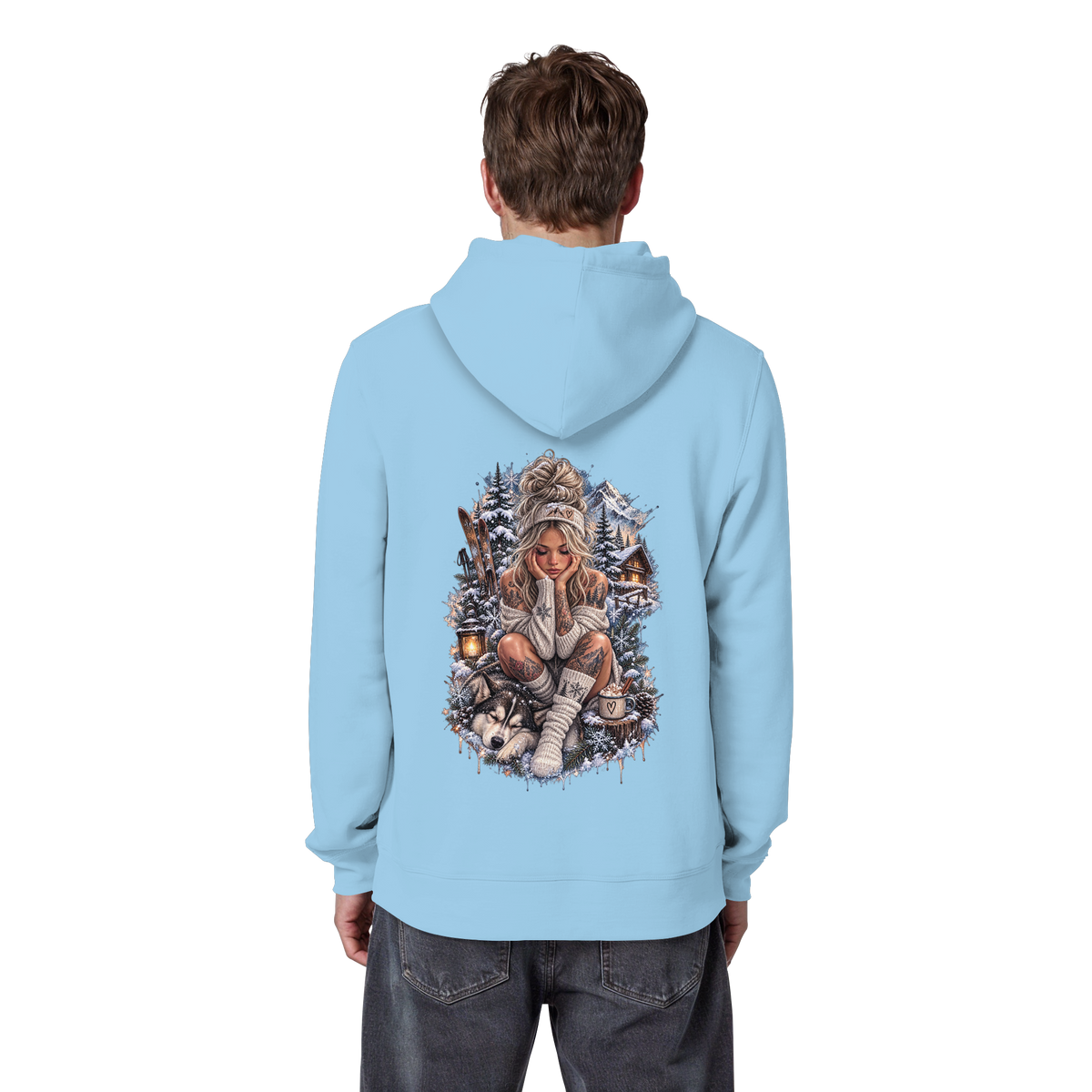 Ice Woman 2 - Organic Basic Hoodie