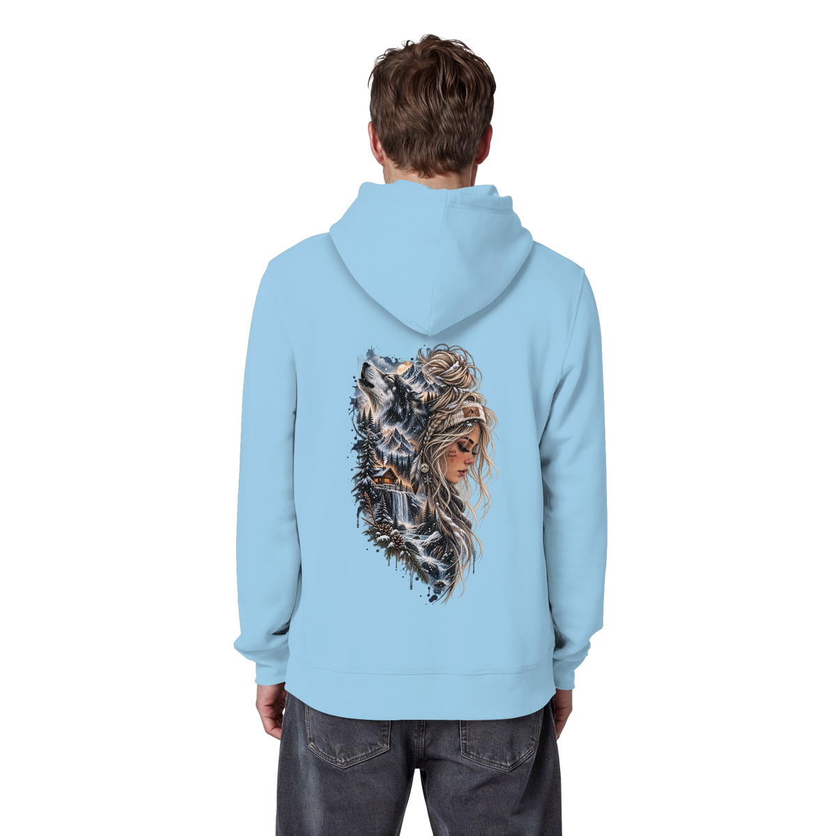 Ice Woman - Organic Basic Hoodie