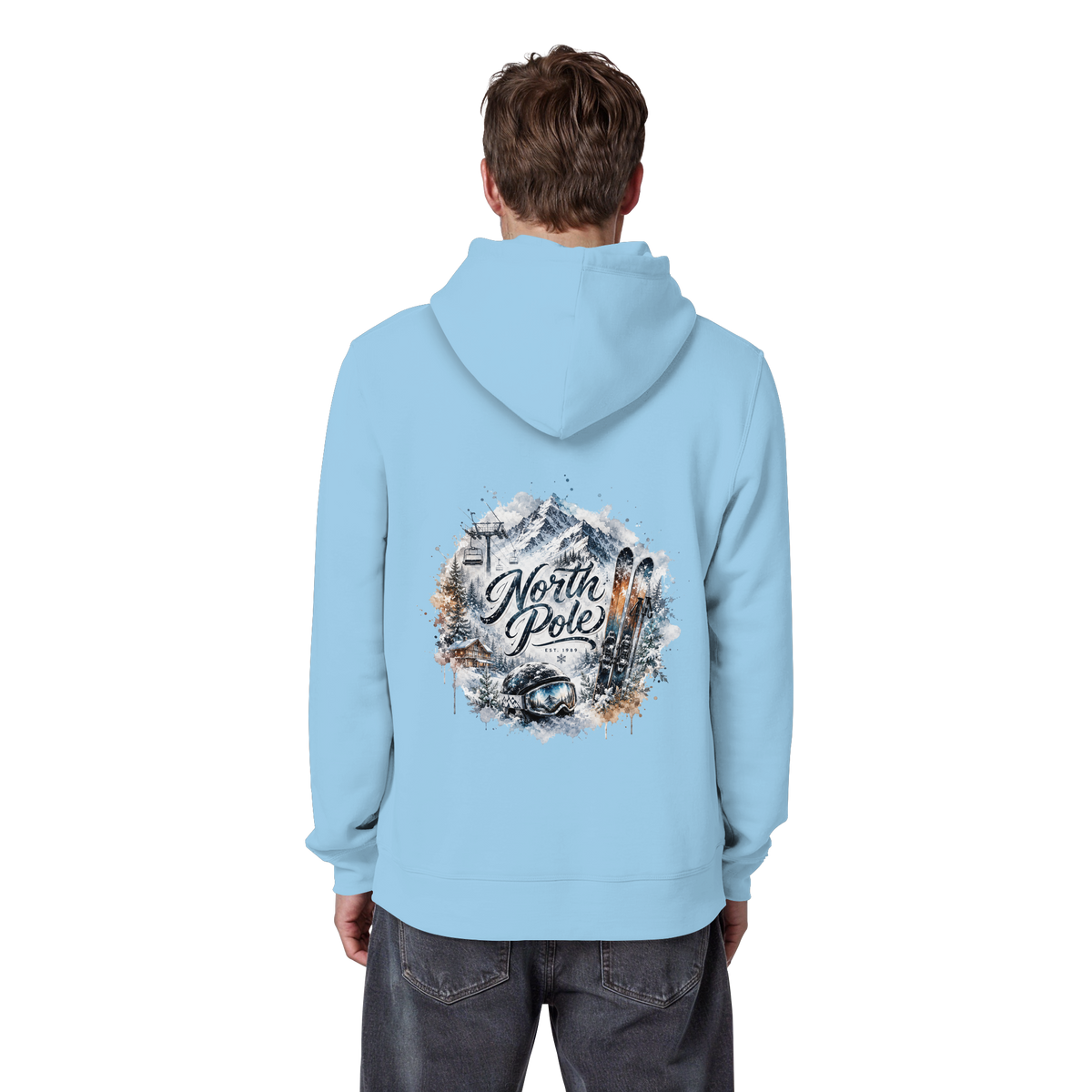 North Pole - Organic Basic Hoodie