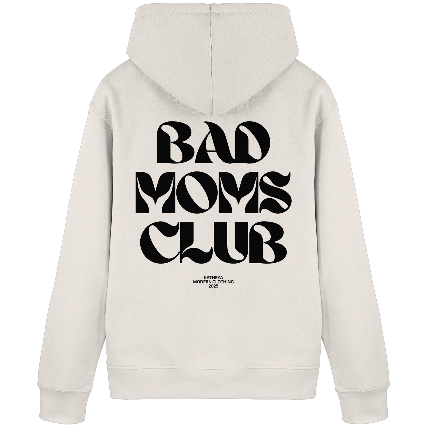 Bad Moms Club Schwarz - Organic Basic Hoodie