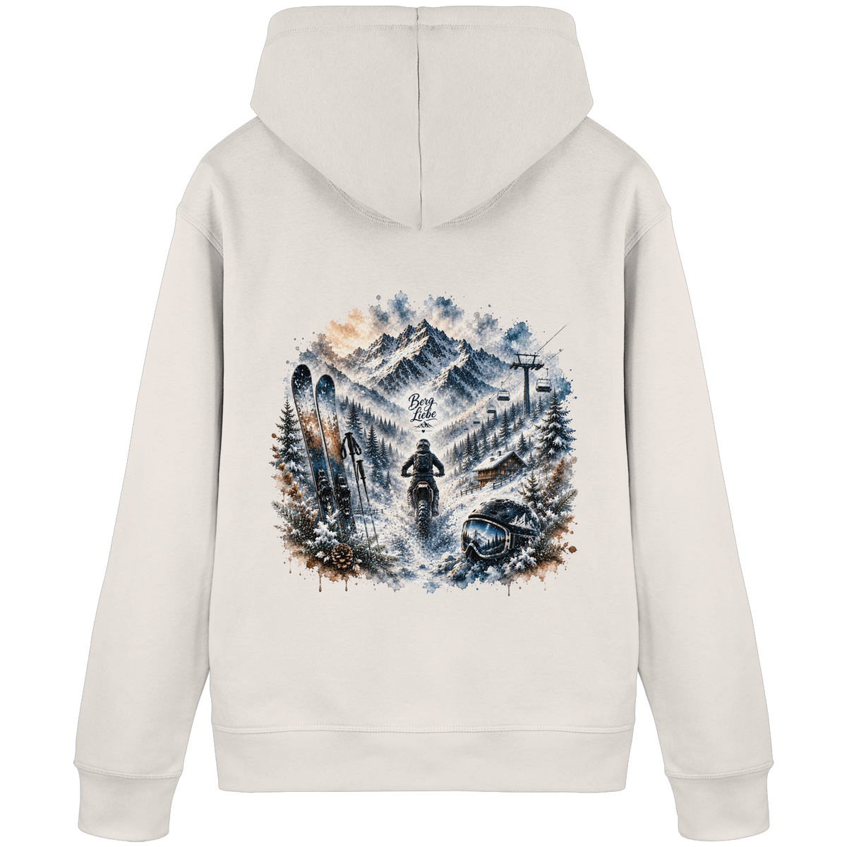 Berg Liebe Mx - Organic Basic Hoodie