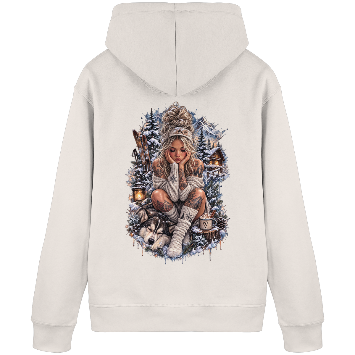 Ice Woman 2 - Organic Basic Hoodie