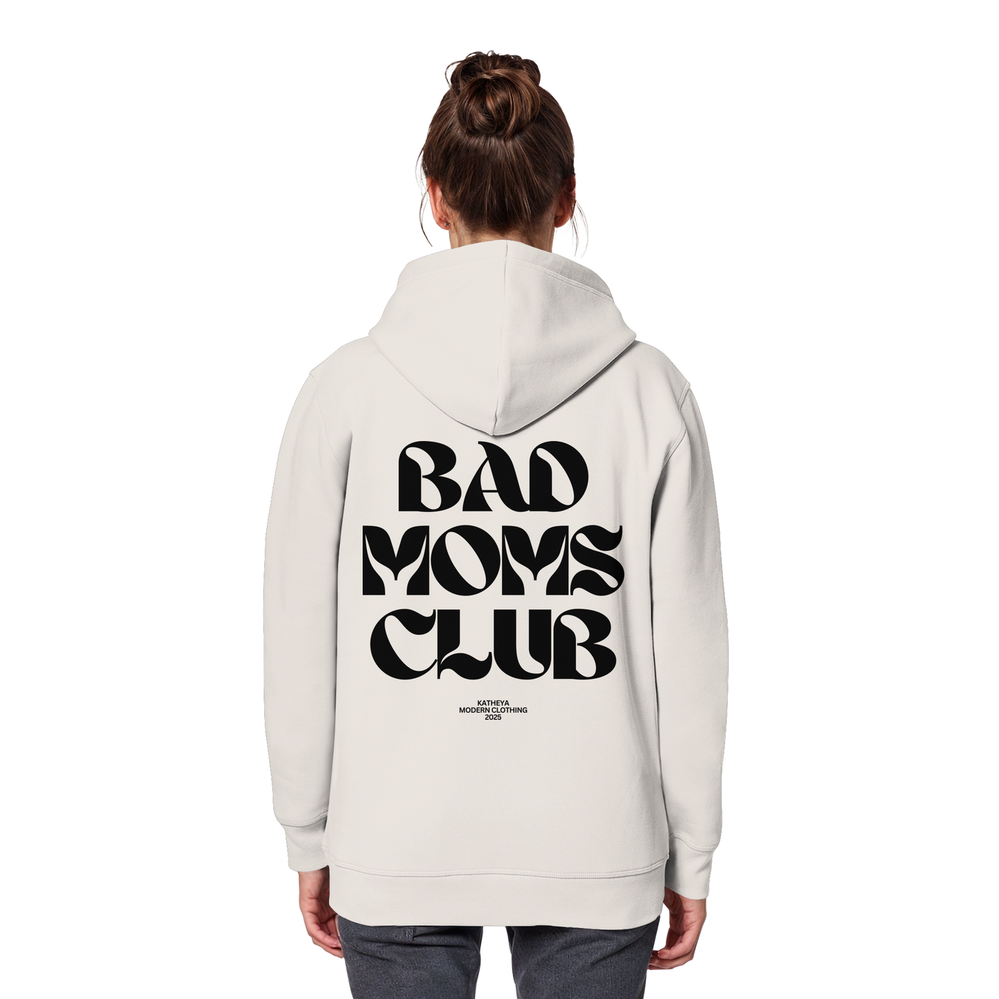Bad Moms Club Schwarz - Organic Basic Hoodie