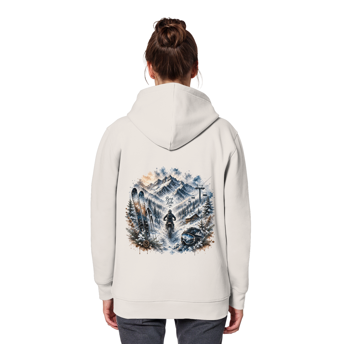 Berg Liebe Mx - Organic Basic Hoodie