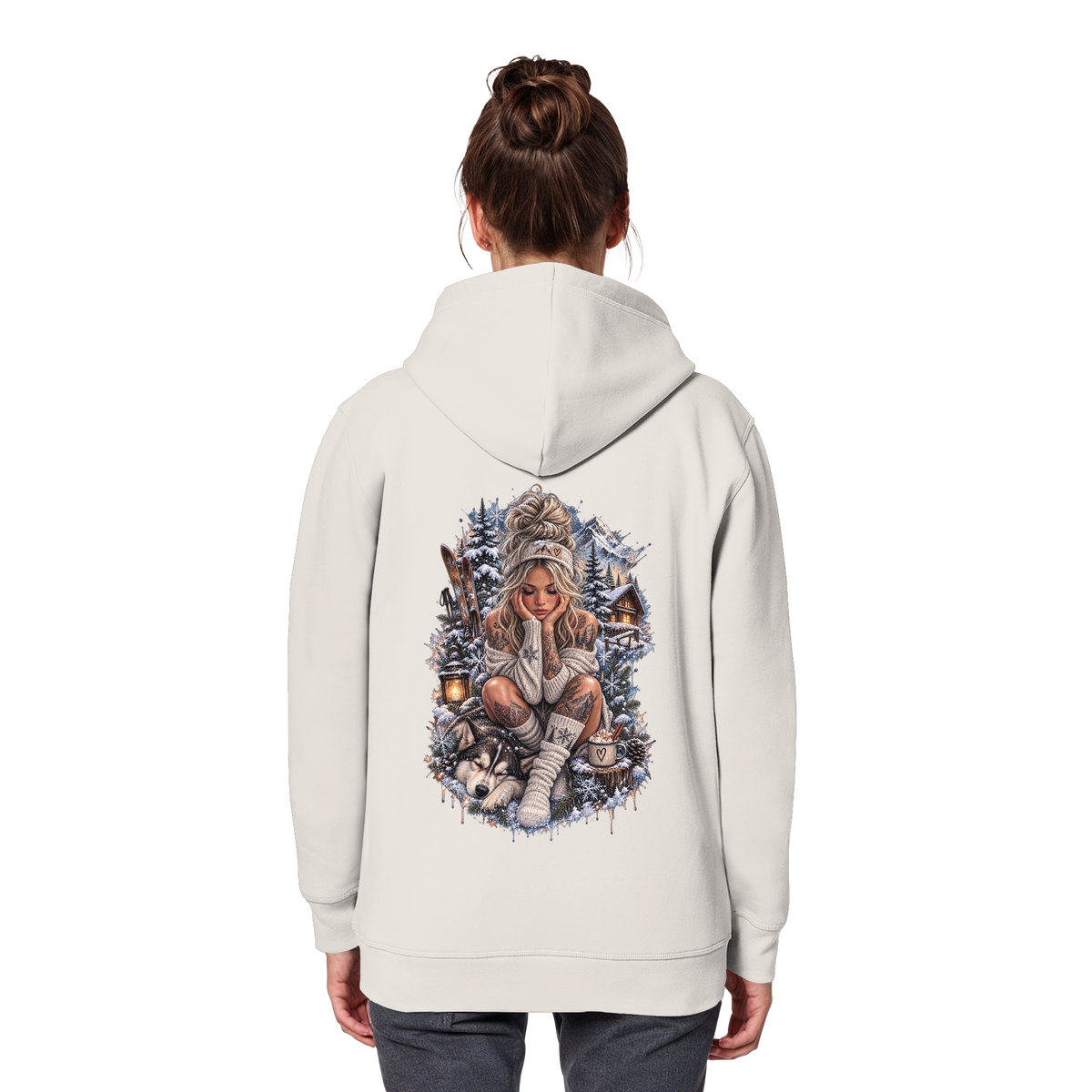 Ice Woman 2 - Organic Basic Hoodie