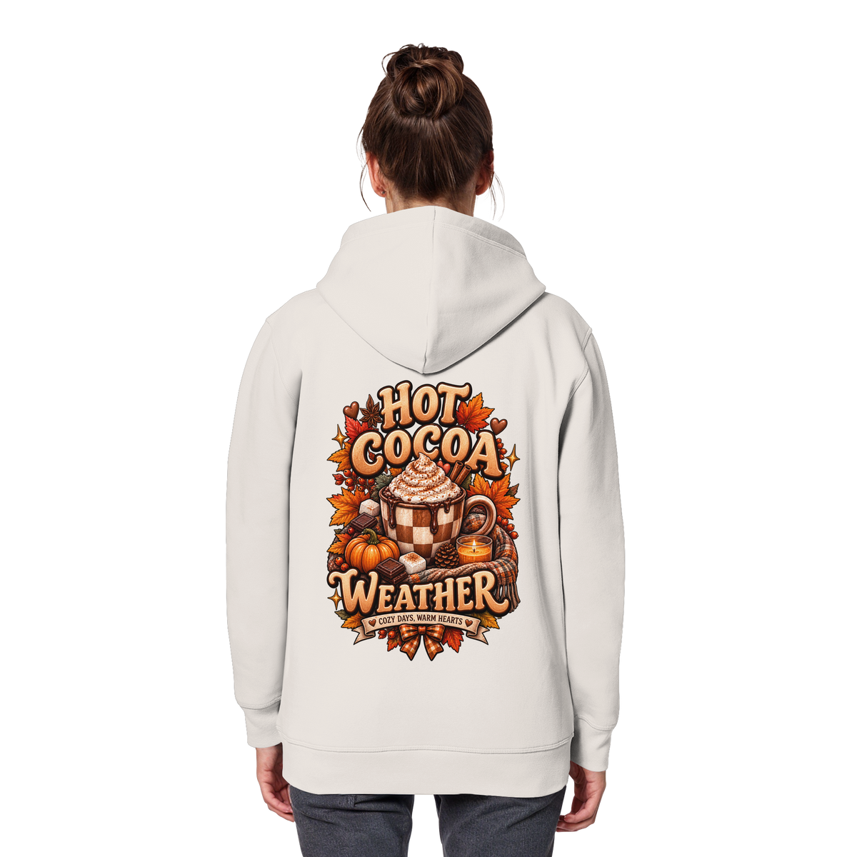 Herbst Schokolade - Organic Basic Hoodie