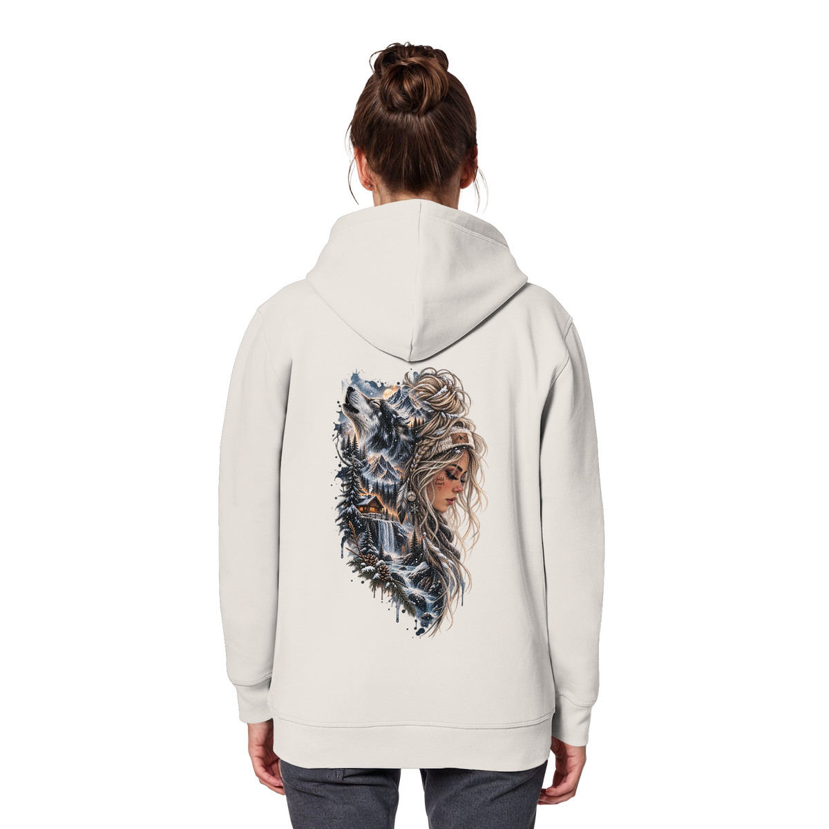 Ice Woman - Organic Basic Hoodie