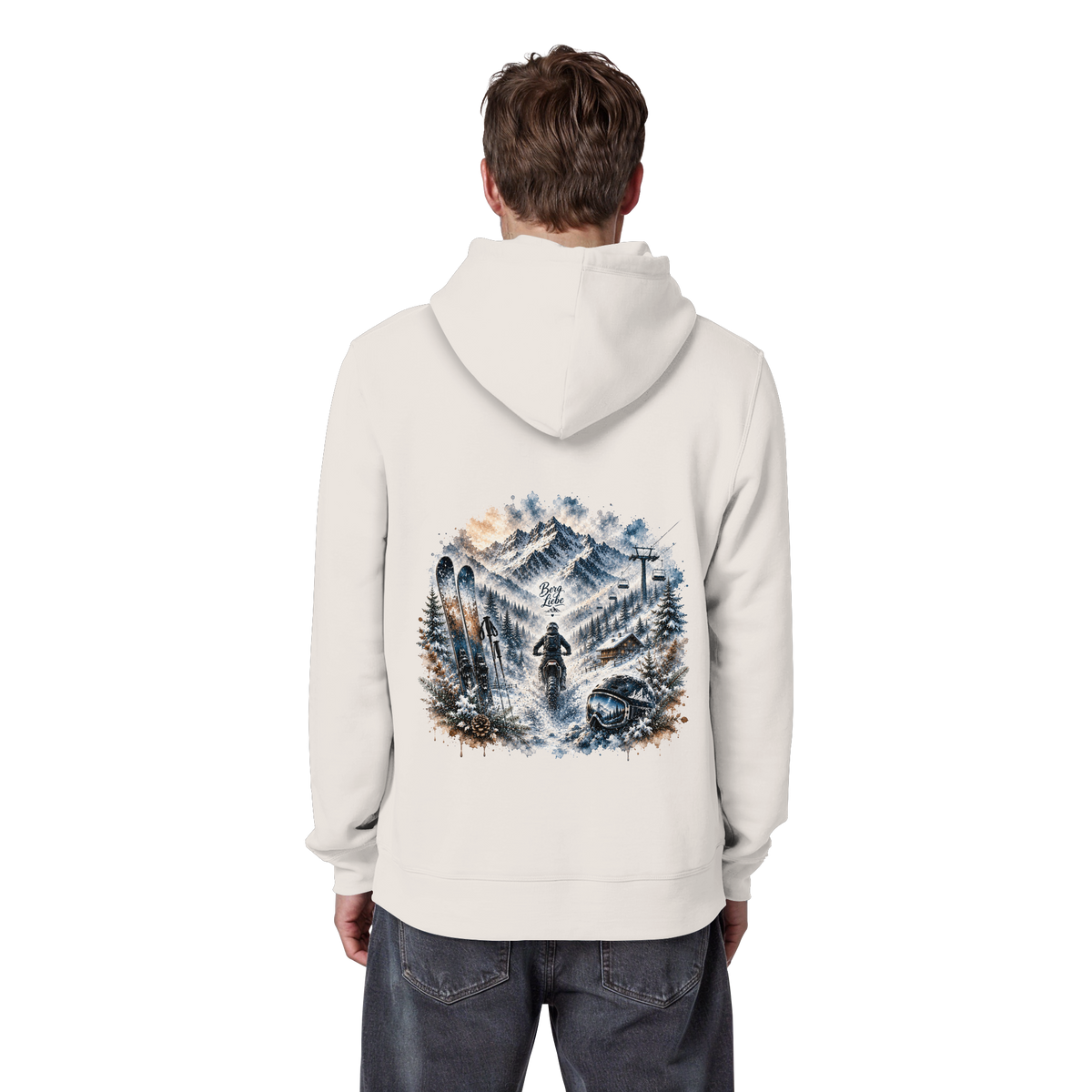 Berg Liebe Mx - Organic Basic Hoodie