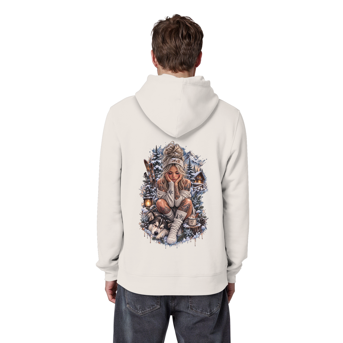 Ice Woman 2 - Organic Basic Hoodie