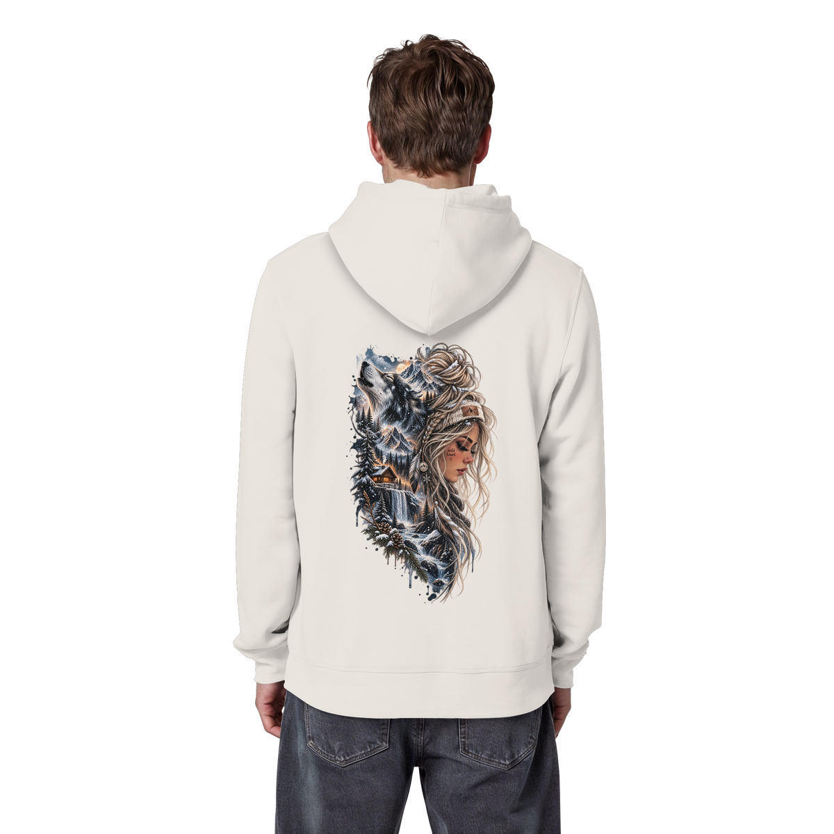 Ice Woman - Organic Basic Hoodie
