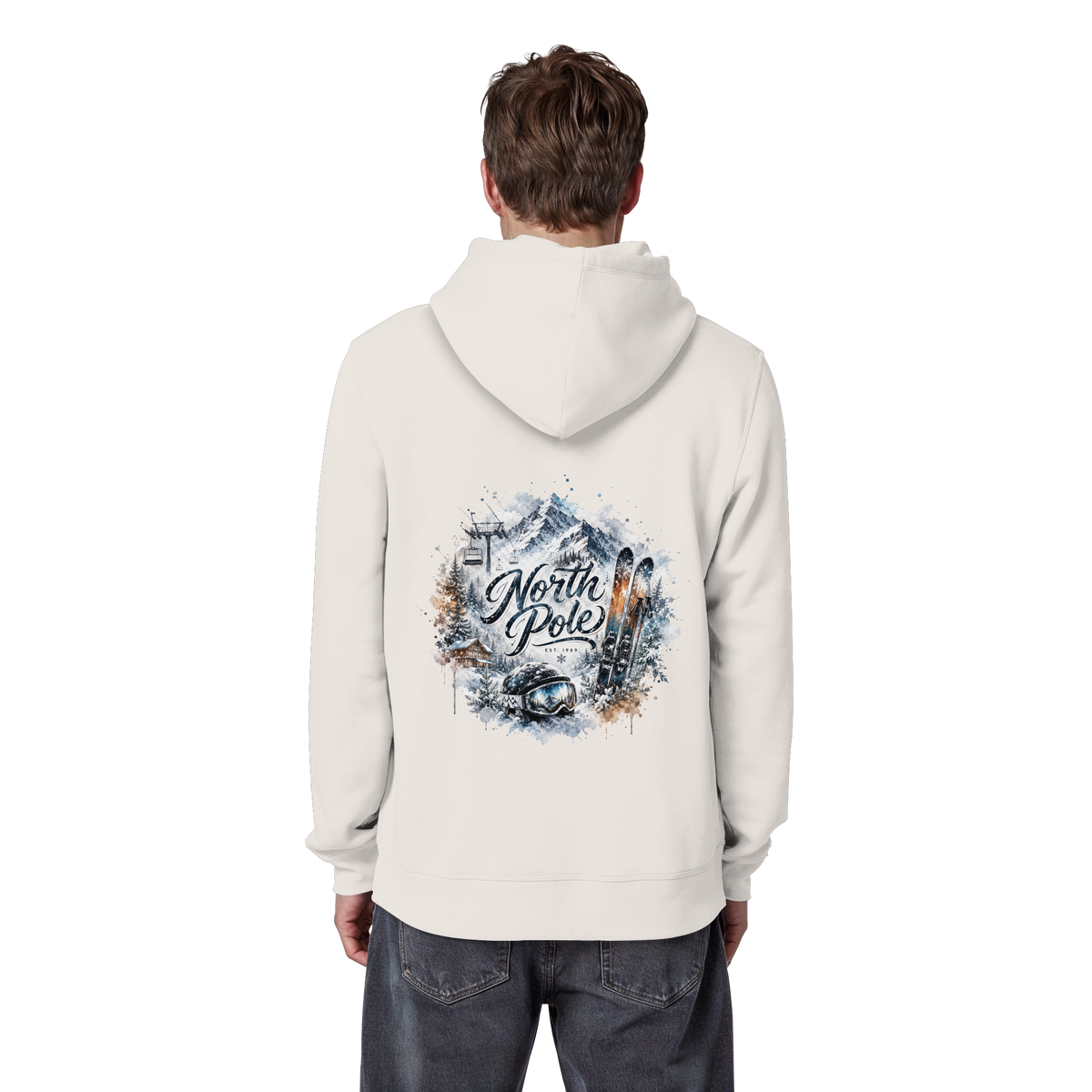 North Pole - Organic Basic Hoodie